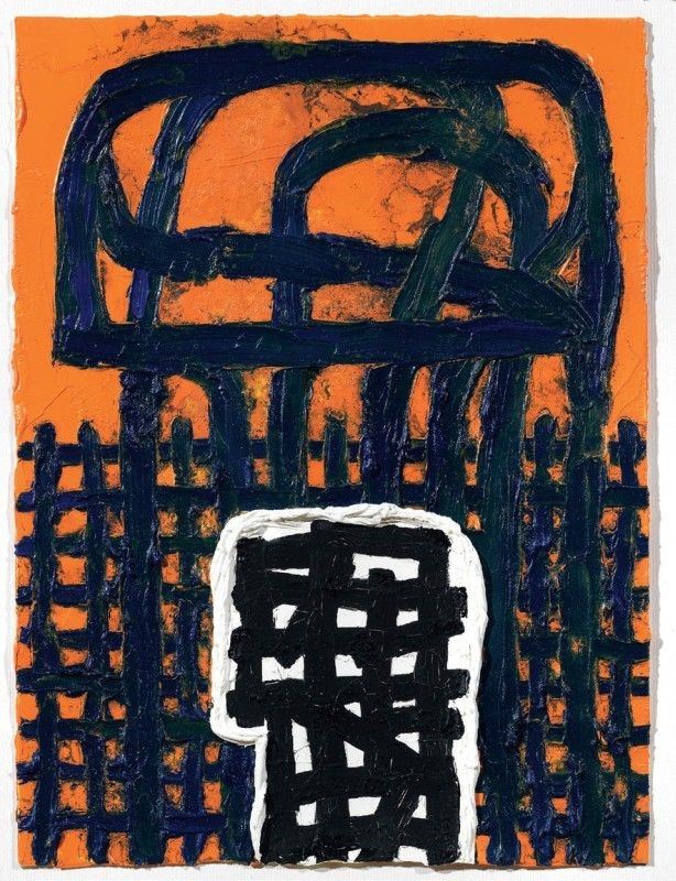 Jonathan Lasker - Study For Natural Construction