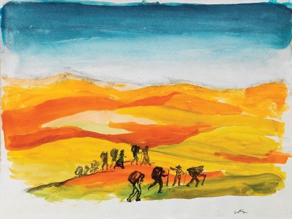 Renato Guttuso - Contadini siciliani
