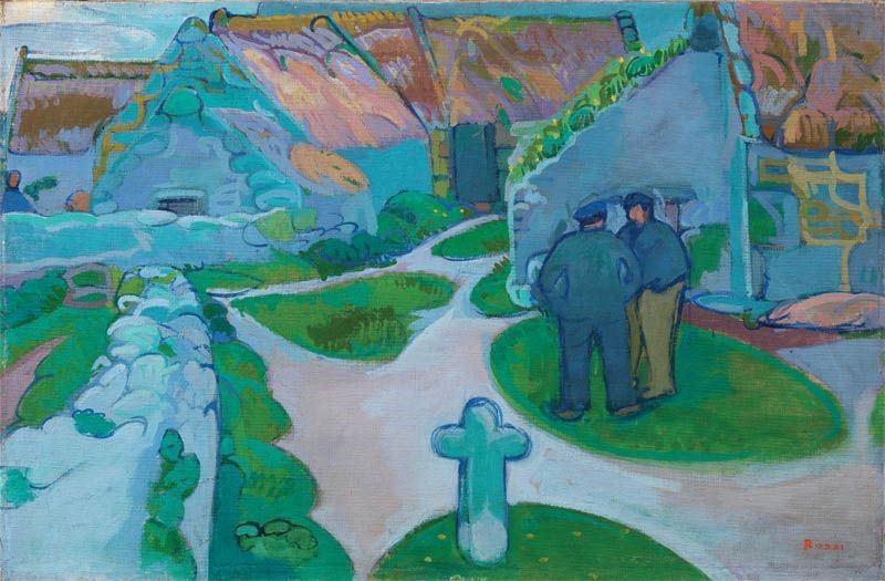 Gino Rossi - Paese in Bretagna