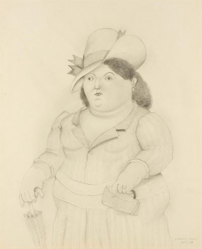 Mujer con Paraguas
