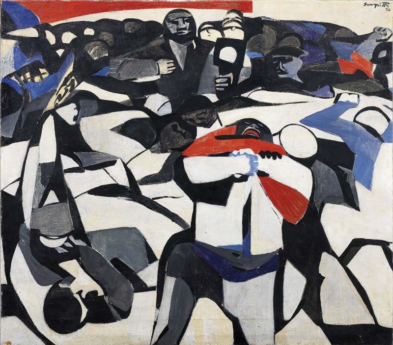 Salvatore Scarpitta - Omaggio a Robeson (omaggio a Paul Robeson)