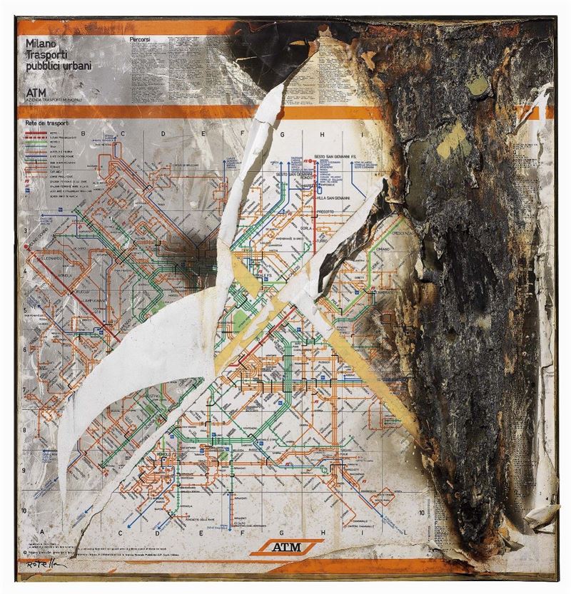 Mimmo Rotella - Atm