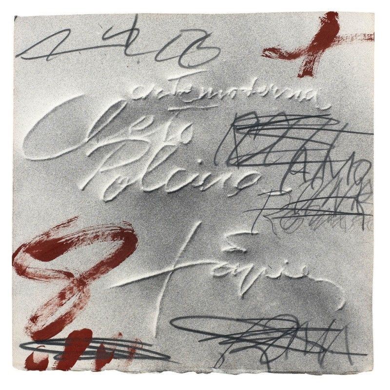 Antoni Tàpies - Senza Titolo