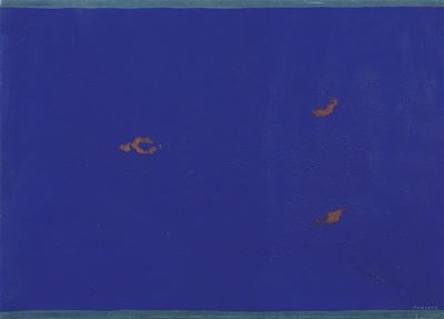 Composizione in Blu
