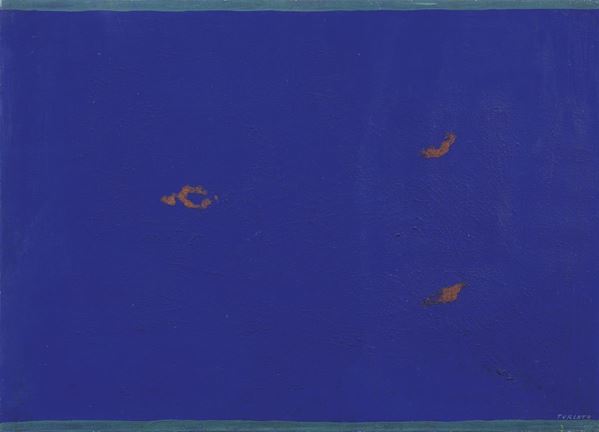 Giulio Turcato - Composizione in blu