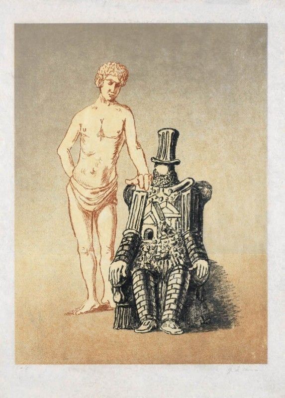 Giorgio de Chirico - Il riposo dell'archeologo
