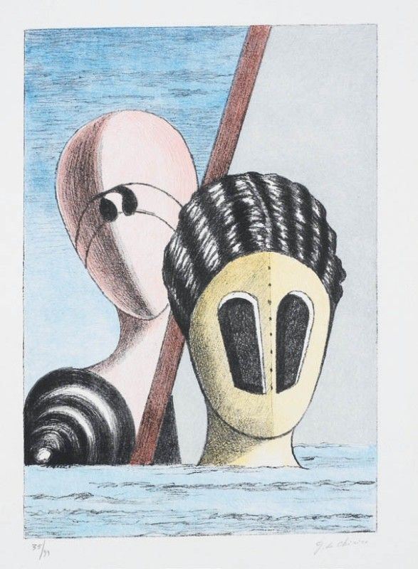 Giorgio De Chirico - Le Maschere