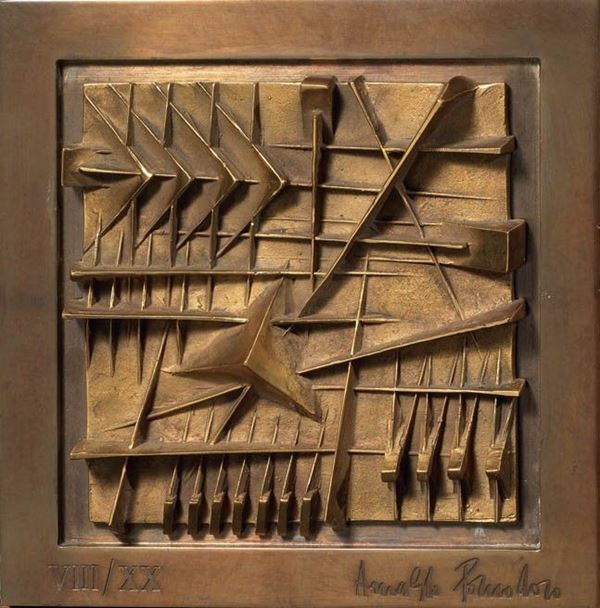 Arnaldo Pomodoro - Senza titolo