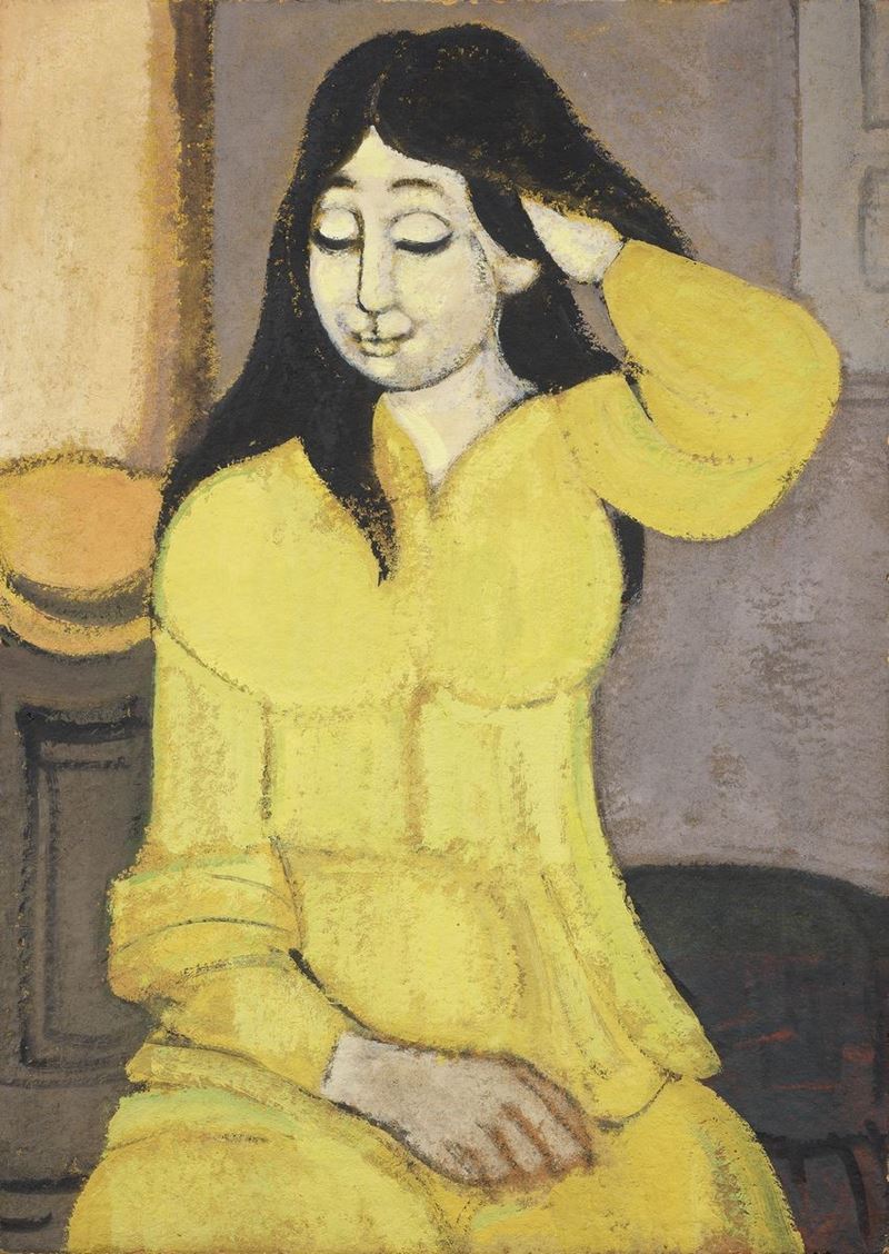 Domenico Cantatore - Figura Femminile