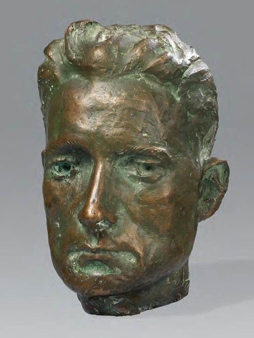 Giacomo Manzù - Testa di Uomo
