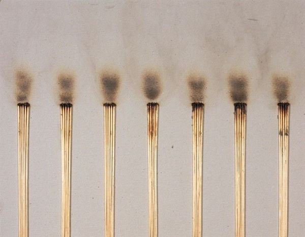 Bernard Aubertin - Dessin de feu