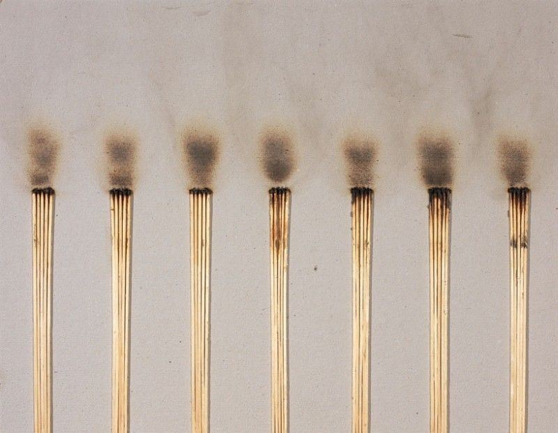 Bernard Aubertin - Dessin De Feu