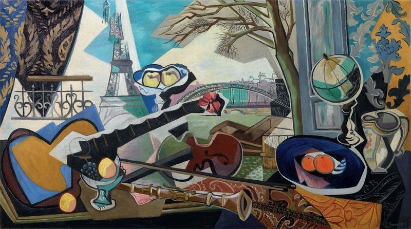 Gino Severini - Grande Natura Morta con Tour Eiffel