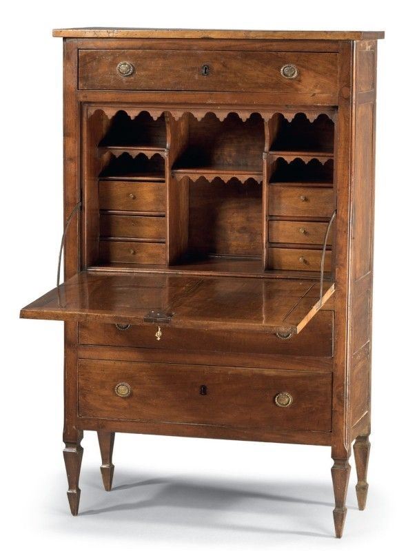 Secretaire in Legno di Noce
