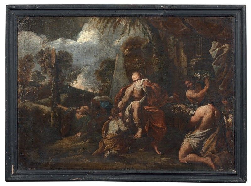 Scuola Italiana del XVII Secolo - Scena del Vecchio Testamento