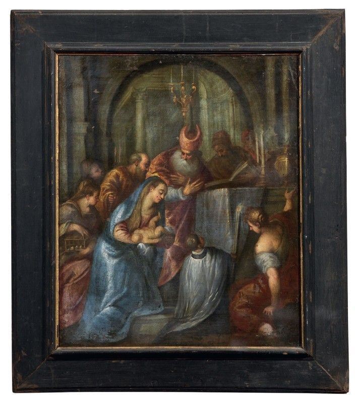 Scuola Veneziana del XVII Secolo - Circoncisione