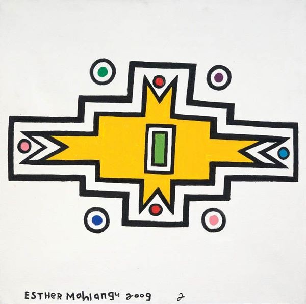 Esther Mahlangu - Senza titolo