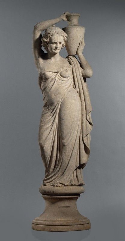 Grande Scultura in Pietra Arenaria