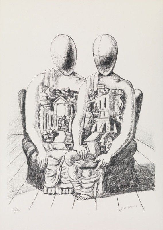 Giorgio de Chirico - Gli Archeologi