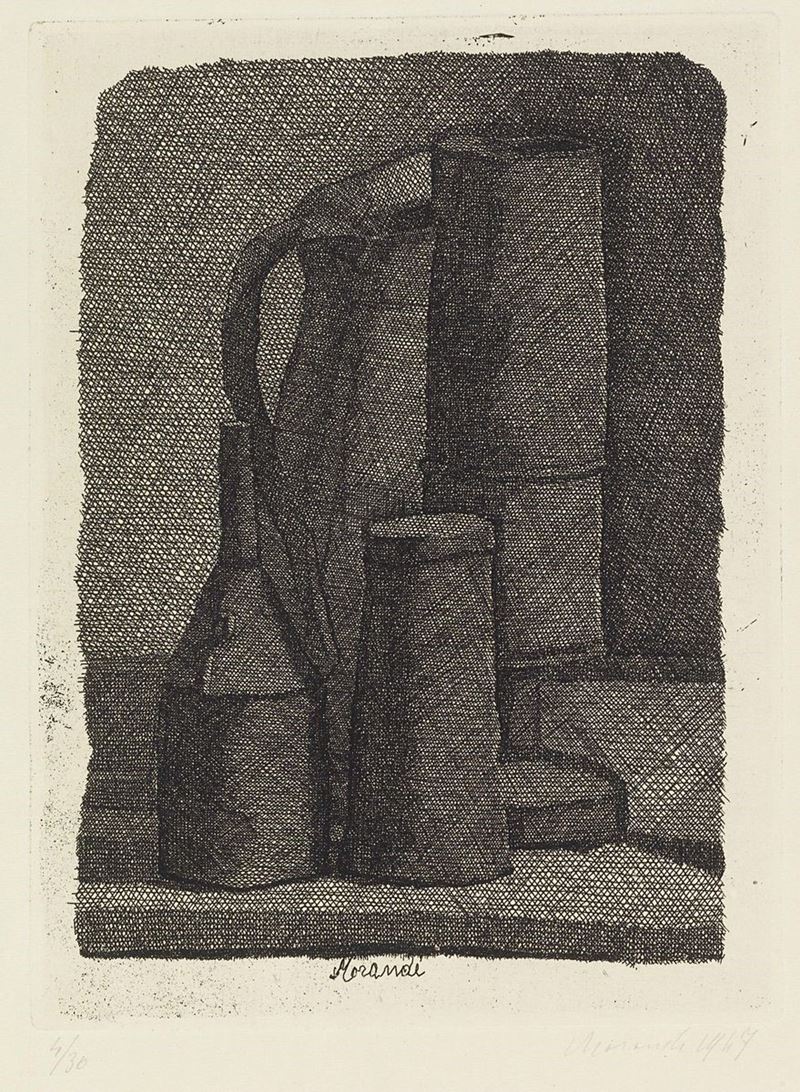 Giorgio Morandi - Natura Morta con Quattro Oggetti