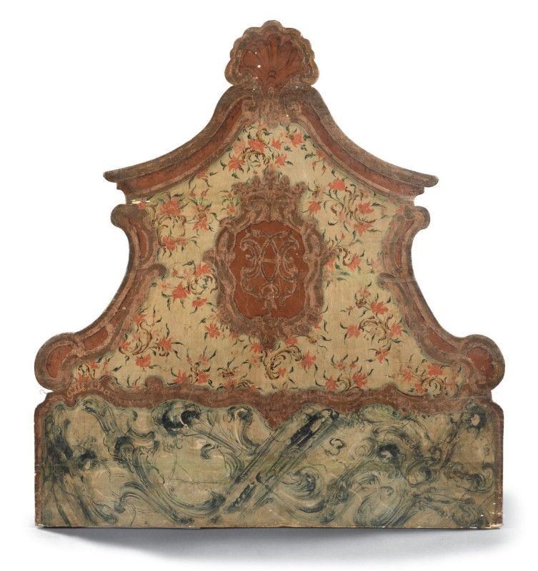 Testata Modanata in Legno Dipinto