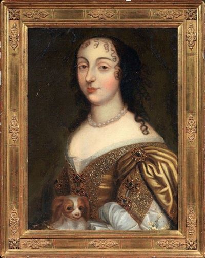 Ritratto di Gentildonna con Cagnolino