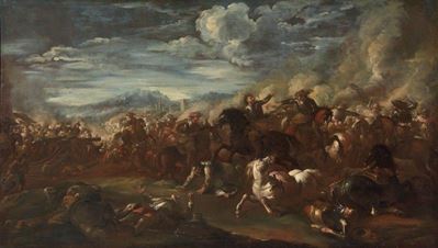 Battaglia tra Turchi e Cristiani