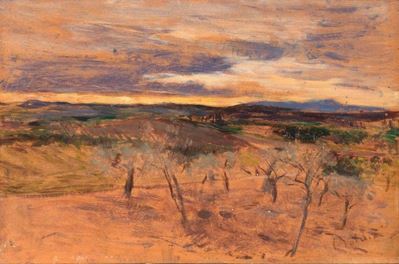 Campagna al Tramonto