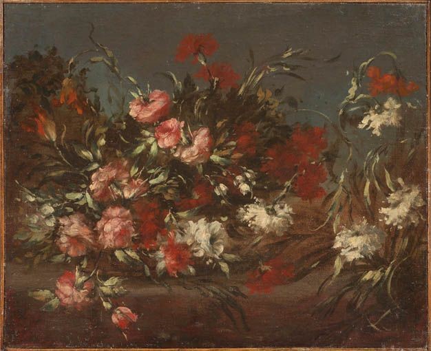 Pseudo Guardi (attr. A) - Lotto di Due Opere Raffiguranti «vaso di Fiori»