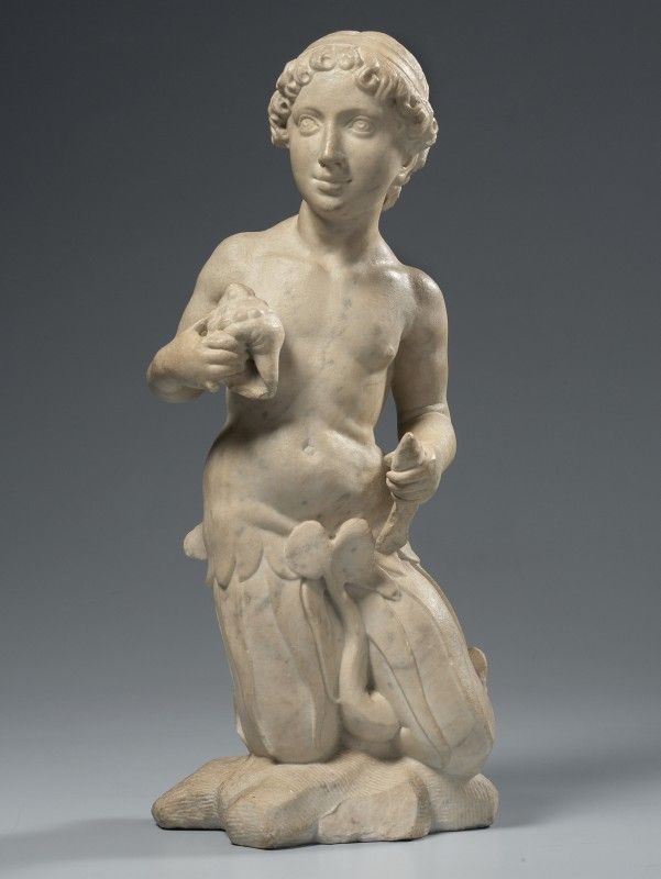 Francesco Camilliani (ambito Di) - Putto Marino (arione?)
