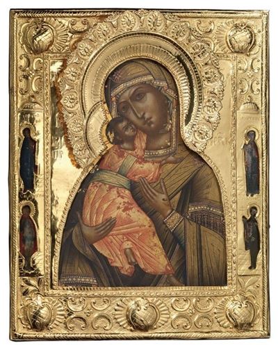 Madonna della Tenerezza Col Bambino