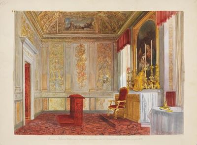 Interno della Cappella del Santo Padre