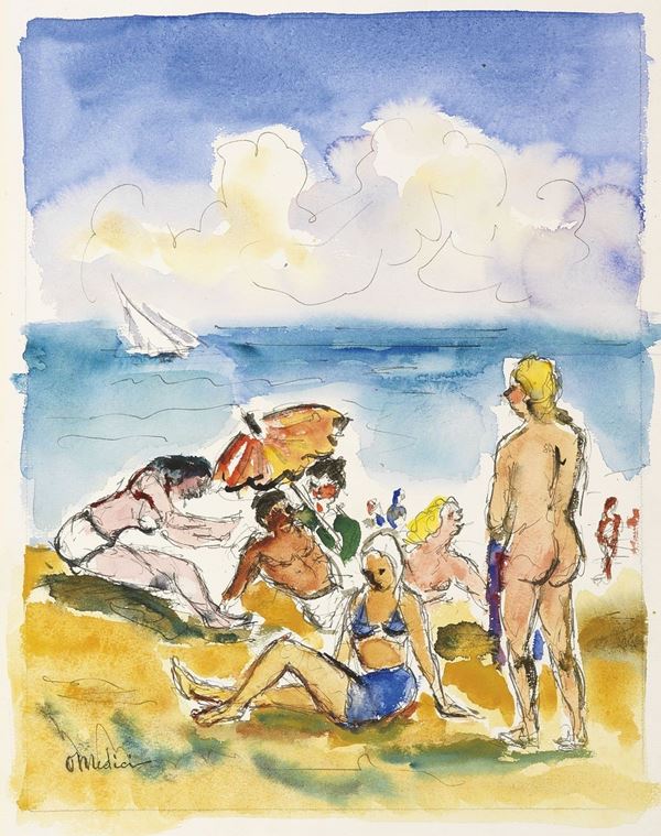 Osvaldo Medici Del Vascello - Spiaggia