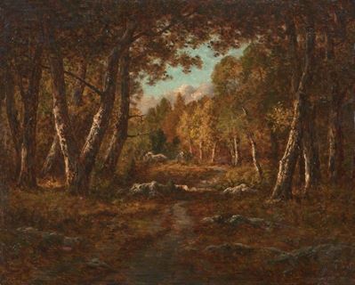 Nella Foresta di Fontainebleau