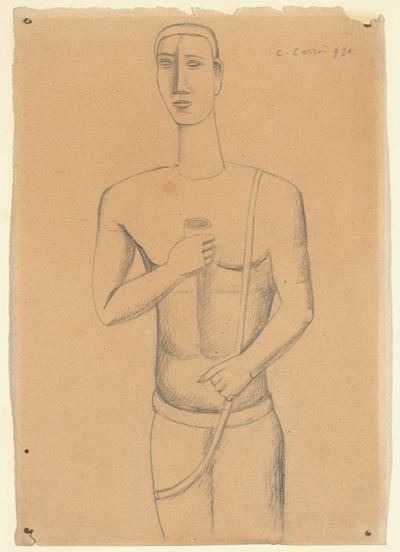 Uomo Col Bicchiere II