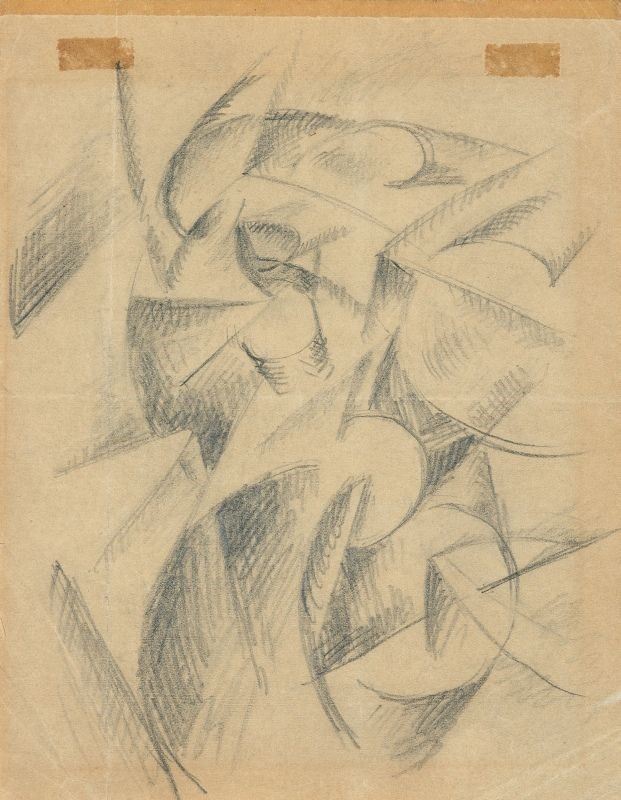 Gino Severini - Studio per «mare = Ballerina»