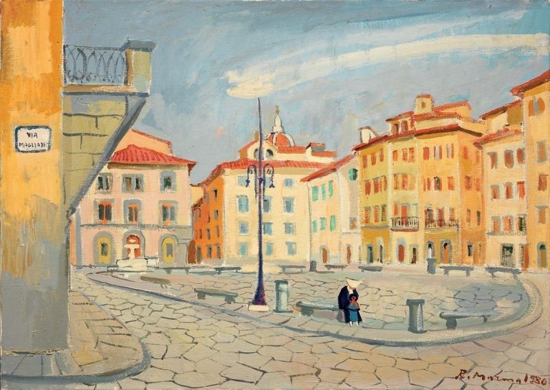Rodolfo Marma - Angolo di Piazza S. Croce