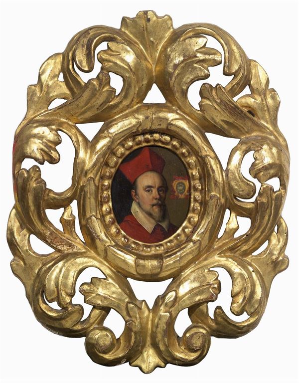 Domenico Zampieri, detto Domenichino (attr. a) - Ritratto del Cardinale Francesco Sacrati