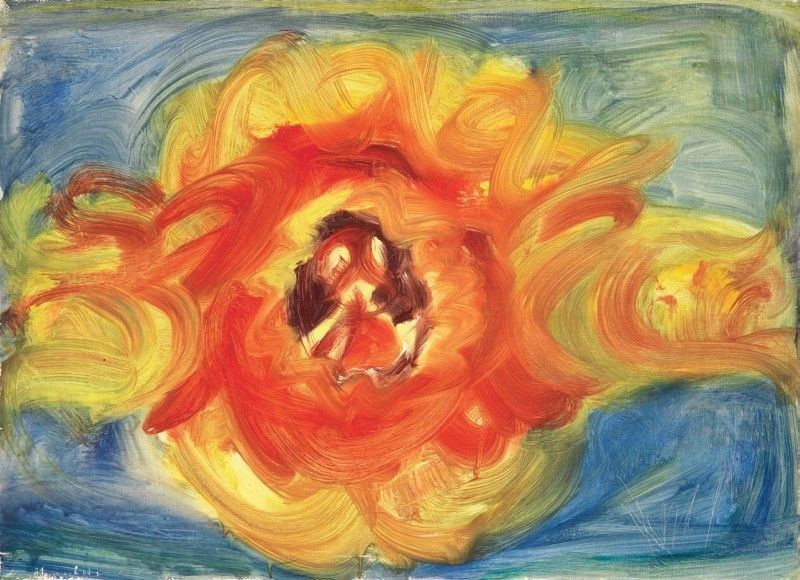 Jean Messagier - Senza Titolo
