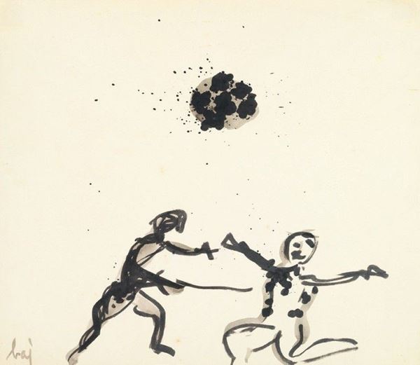 Enrico Baj - Figure