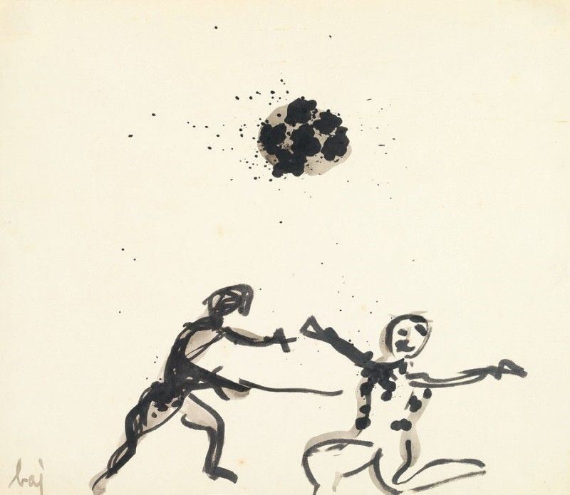 Enrico Baj - Figure