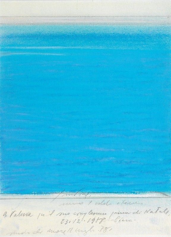 Piero Guccione - Studio di mare