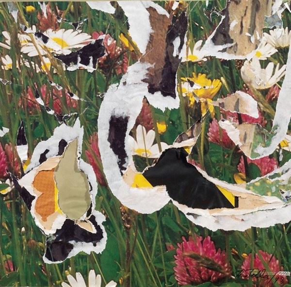 Mimmo Rotella - Campo di fiori 1
