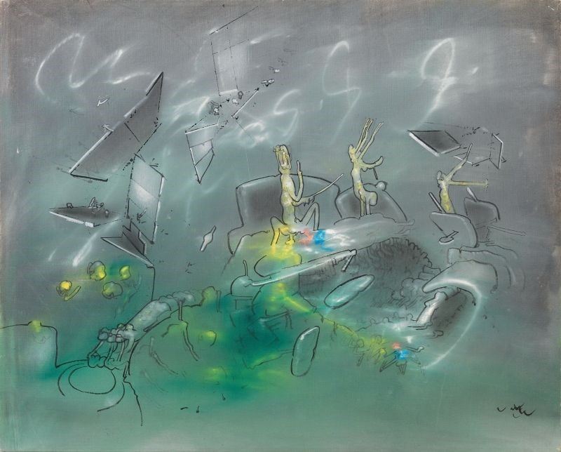 Roberto Sebastian Matta - Senza Titolo