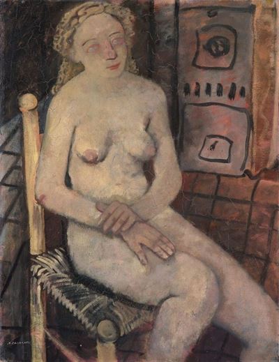 Nudo («modella Bionda» o «nudo di Donna Seduta»)