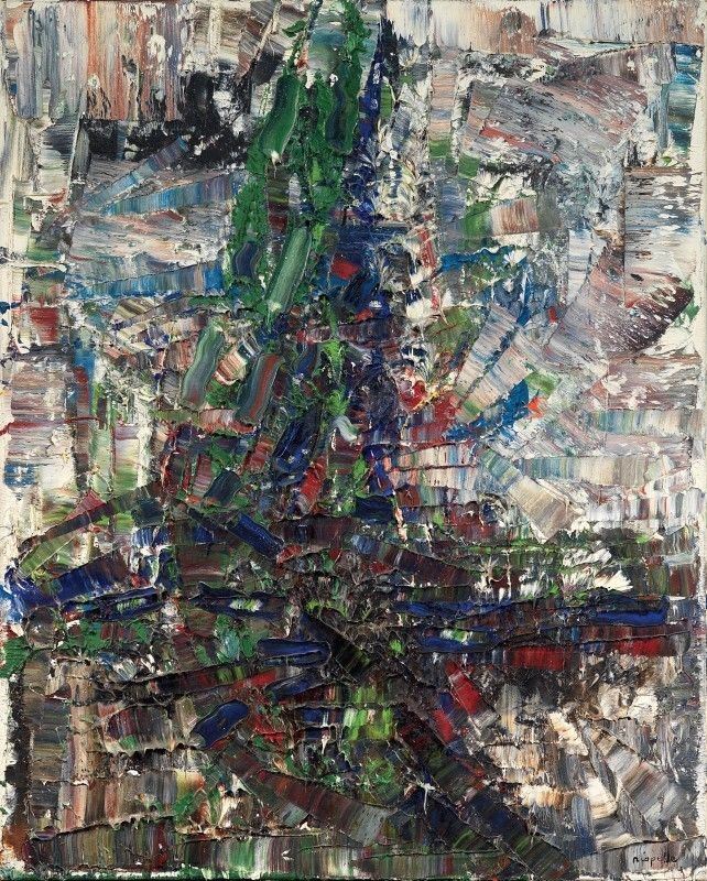 Jean Paul Riopelle - La Chute Du Mersier