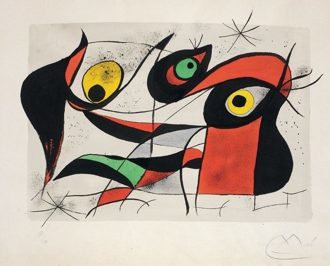Joan Miró - Senza Titolo