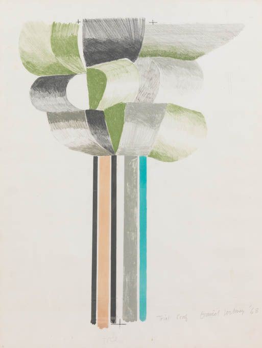 David Hockney : Tree  (1968)  - Litografia, es. trial proof - Asta Dipinti, Disegni, Sculture e Grafica - Arte Contemporanea - I - Casa d'aste Farsettiarte