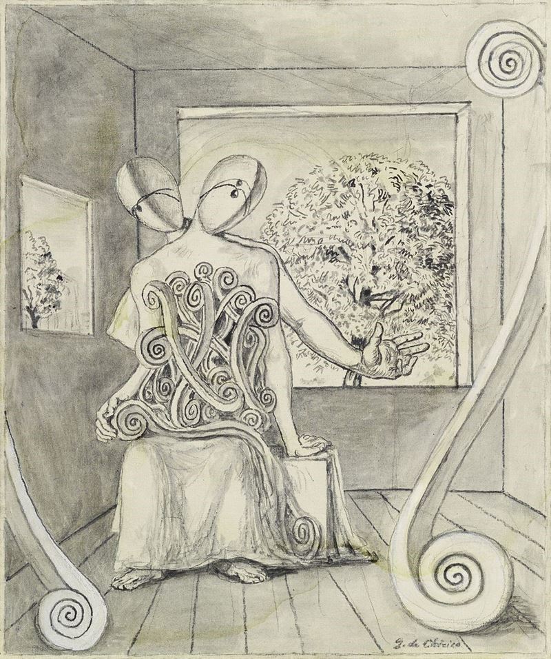 Giorgio De Chirico - Tristezza della Primavera