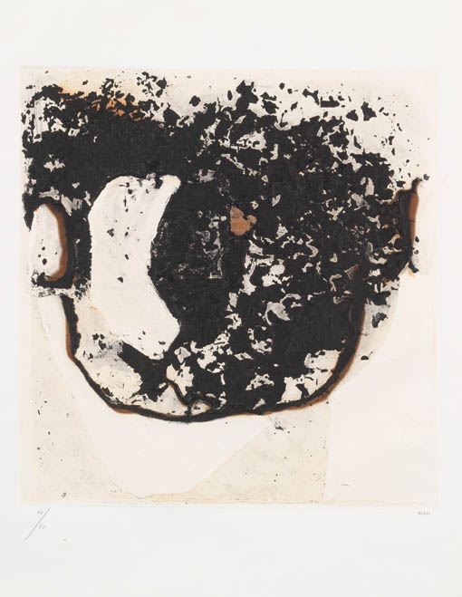 Alberto Burri : Combustione 5  (1965)  - Acquaforte e acquatinta, es. 66/80 - Asta Dipinti, Disegni, Sculture e Grafica - Arte Contemporanea - I - Casa d'aste Farsettiarte
